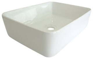 Fauceture Vessel Sink, White
