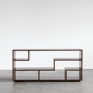 Zen Book Case, Long, Classic Walnut