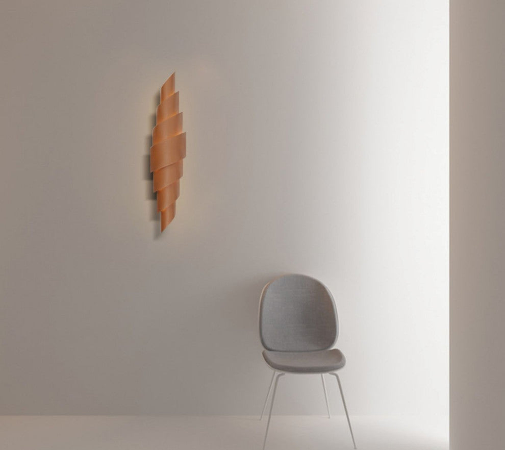 Creative Wall Lamp in Italian Style for Living Room, Bedroom, Brown