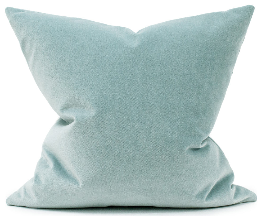 Heron Velvet Cushion Cover, 20" X 20"