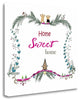 "Home Sweet Home Gingerbread" By Sarah Ogren, Giclee on Gallery Wrap Canvas
