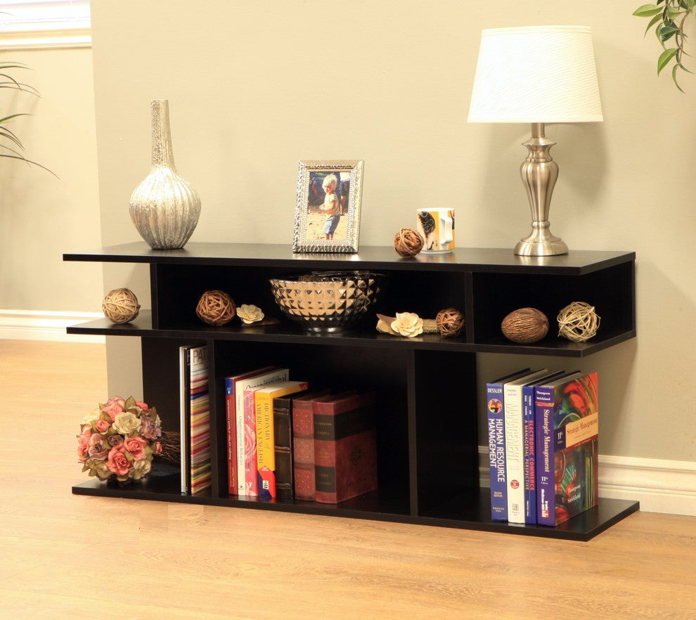 Wood/Console Sofa Table, Black