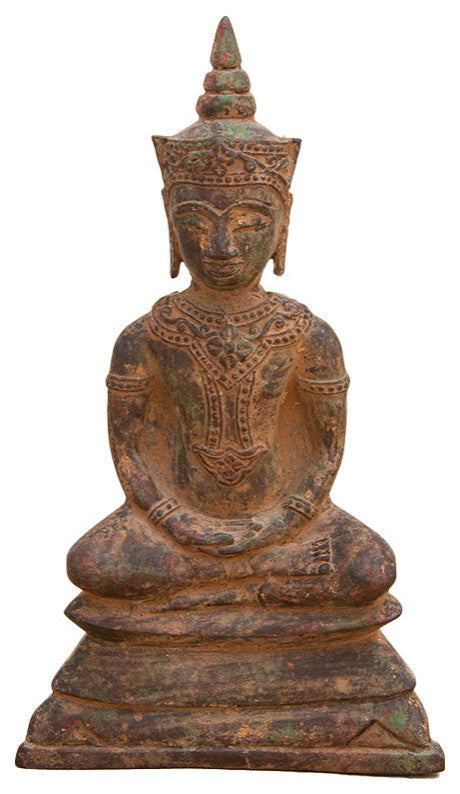 18th Century Bronze Seated Buddha