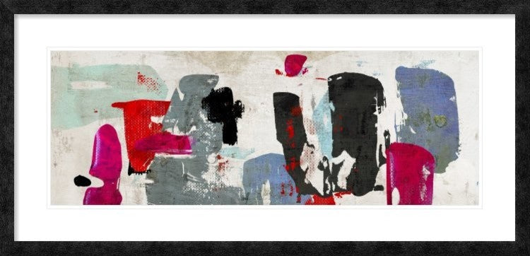 "Supersonic" Framed Digital Print by Anne Munson, 44x21"