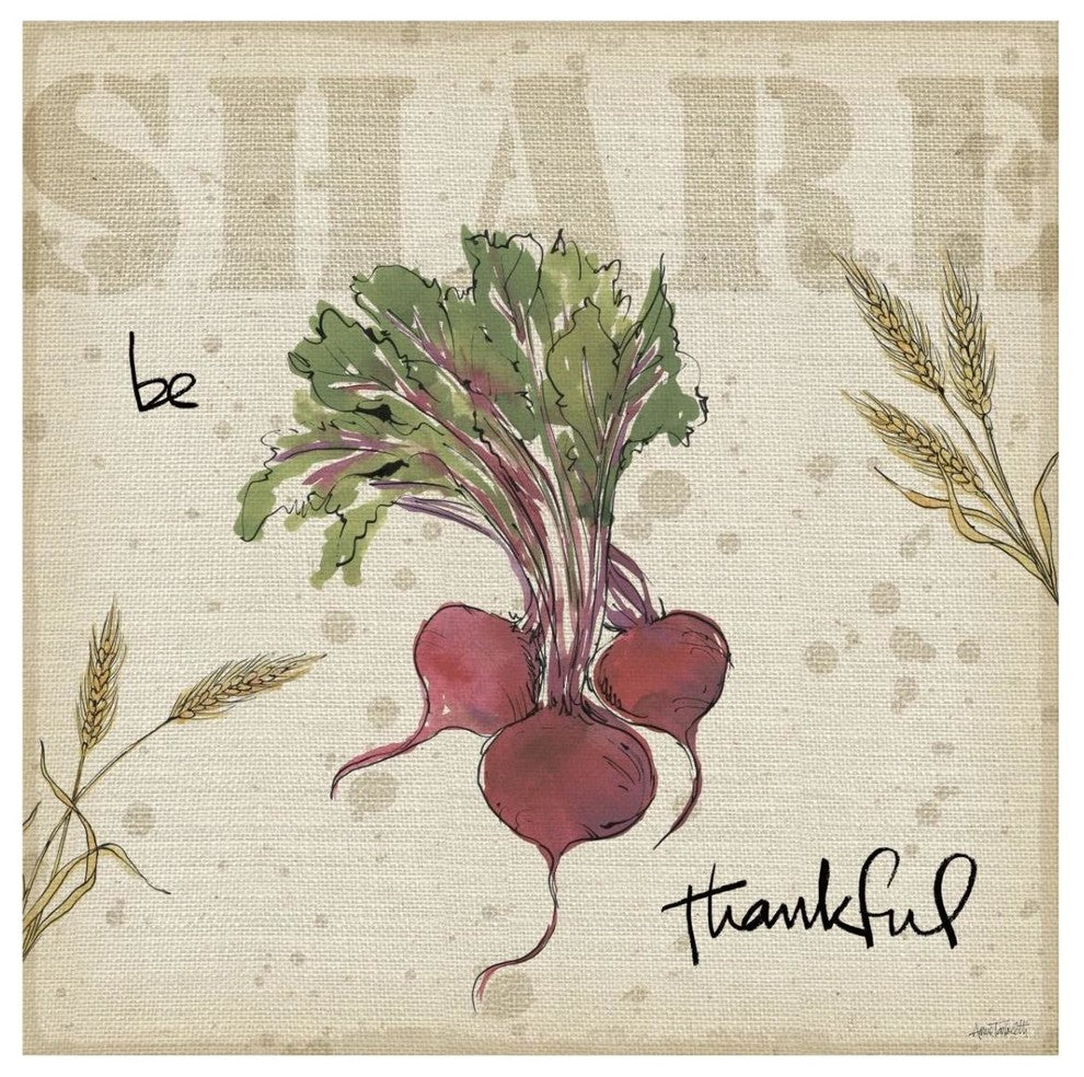 "Farmers Feast Harvest IV" Digital Paper Print by Anne Tavoletti, 32"x32"