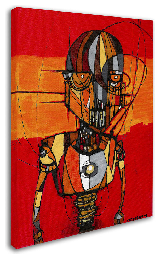 'Segmented Man Iii' Canvas Art, 32x24