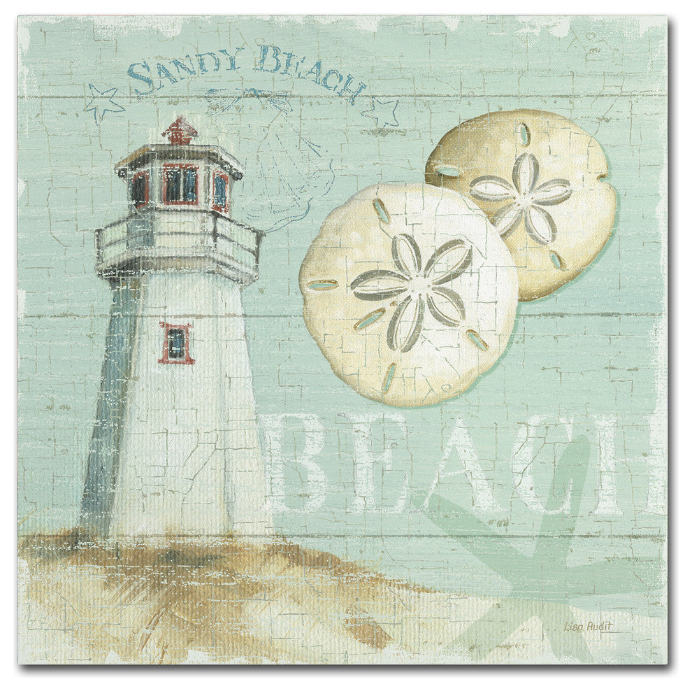 'Beach House I' Canvas Art by Lisa Audit