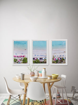 Weekend Escape Triptych, 3-Piece Set, 8x12 Panels