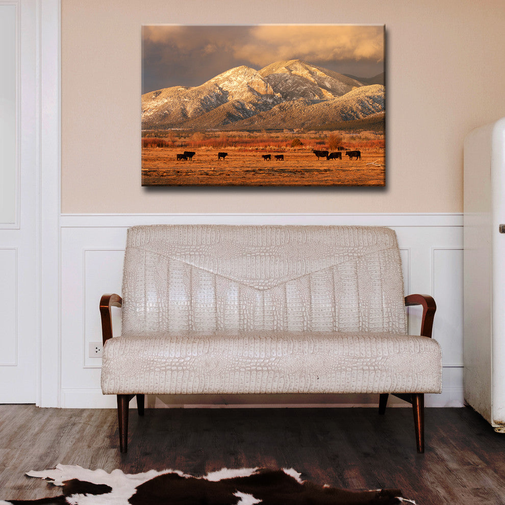 Ready2HangArt 'El Salto Cattle' by Bartlettayes, 20"x30"