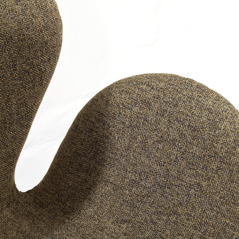 Modern Contemporary Living Room Lounge Chair Oatmeal