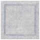 Safavieh Couture Abstract Collection, ABT341 Rug, Ivory/Navy, 6' Square