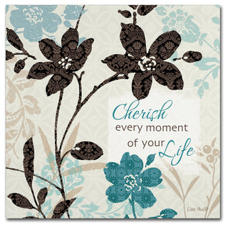 'Botanical Touch Quote I' Canvas Art by Lisa Audit