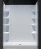 DreamLine SlimLine 32"x60" Base Center Drain and QWALL-3 Shower Backwall Kit