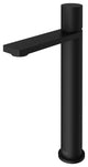 VIGO Gotham 12" H Single Handle Single Hole Bathroom Vessel Faucet, Matte Black