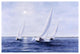 "Blue Sails" Digital Paper Print by Diane Romanello, 38"x26"