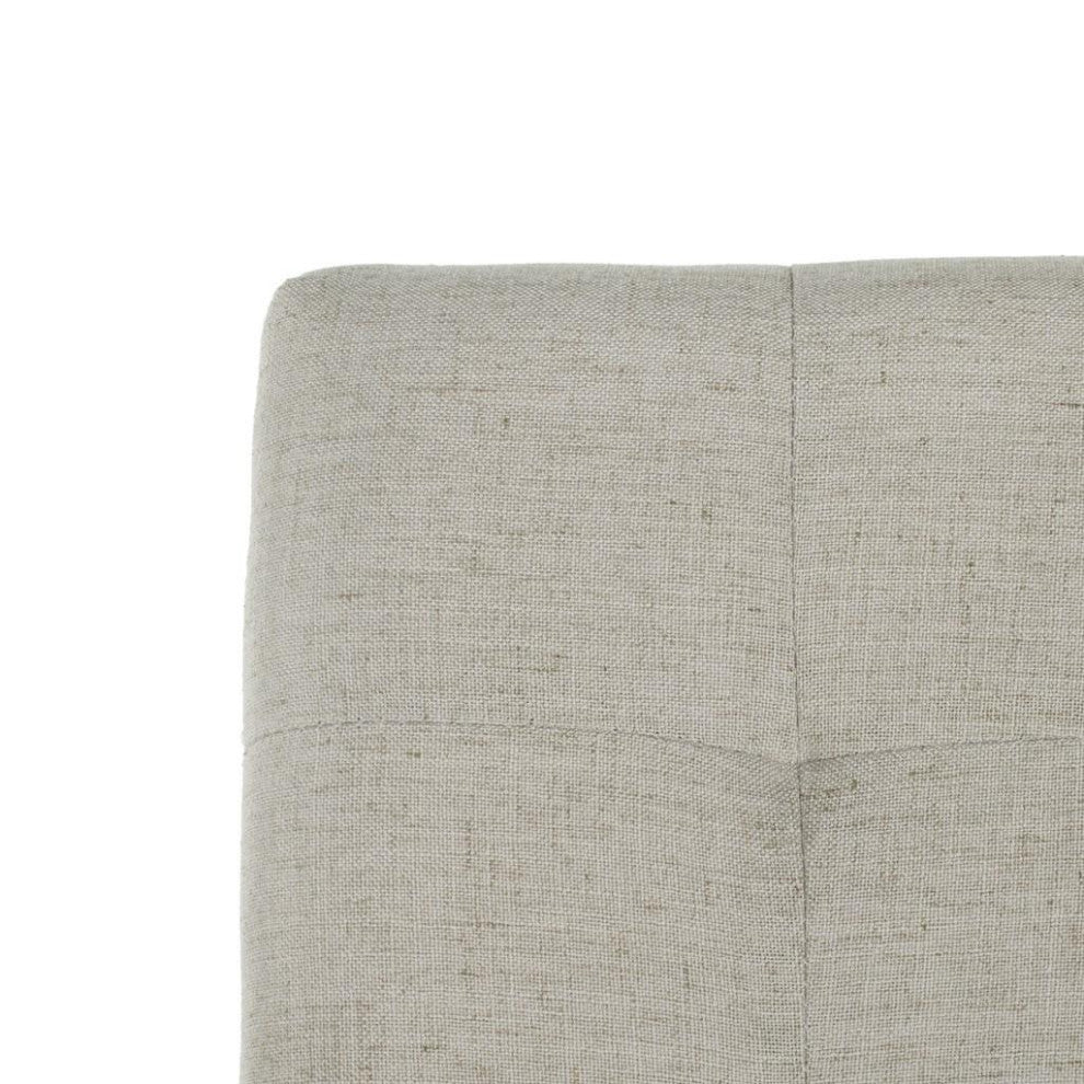 Safavieh Nikita Counter Stool, Light Grey/Espresso
