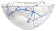 Kosta Boda Serveware White Contrast Bowl, Large