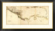 "West Indies II, 1810" Framed Digital Print by Aaron Arrowsmith, 46x26"