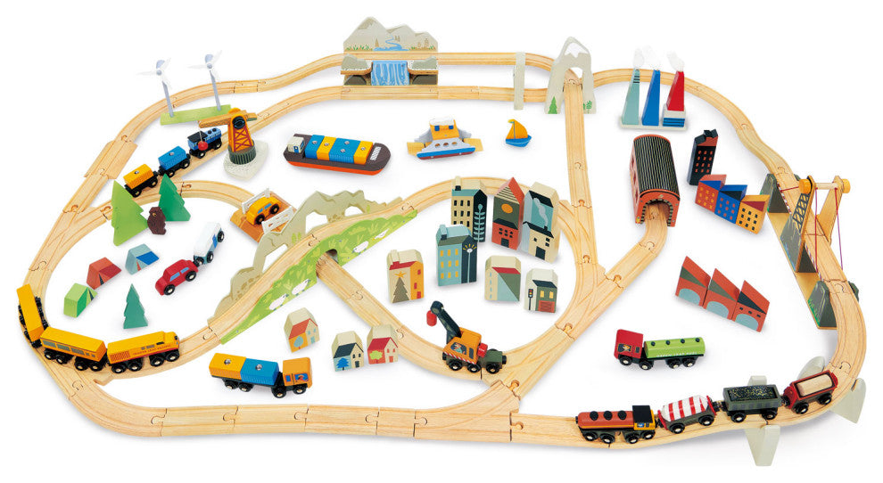 Mountain View Train Set