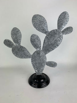 Prickly Pear Replica Metal Cactus