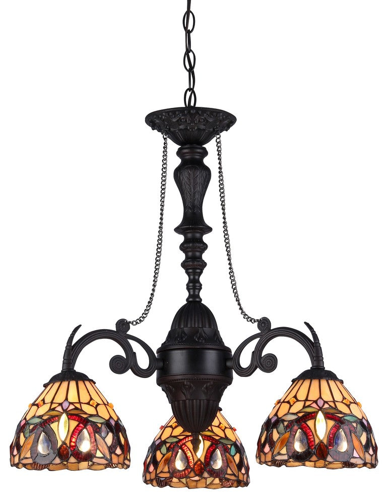 Serenity 3-Light Victorian Mini Chandelier
