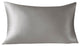 Madison Park Mulberry Silk Luxury Single Pillowcase, Gray, Standard