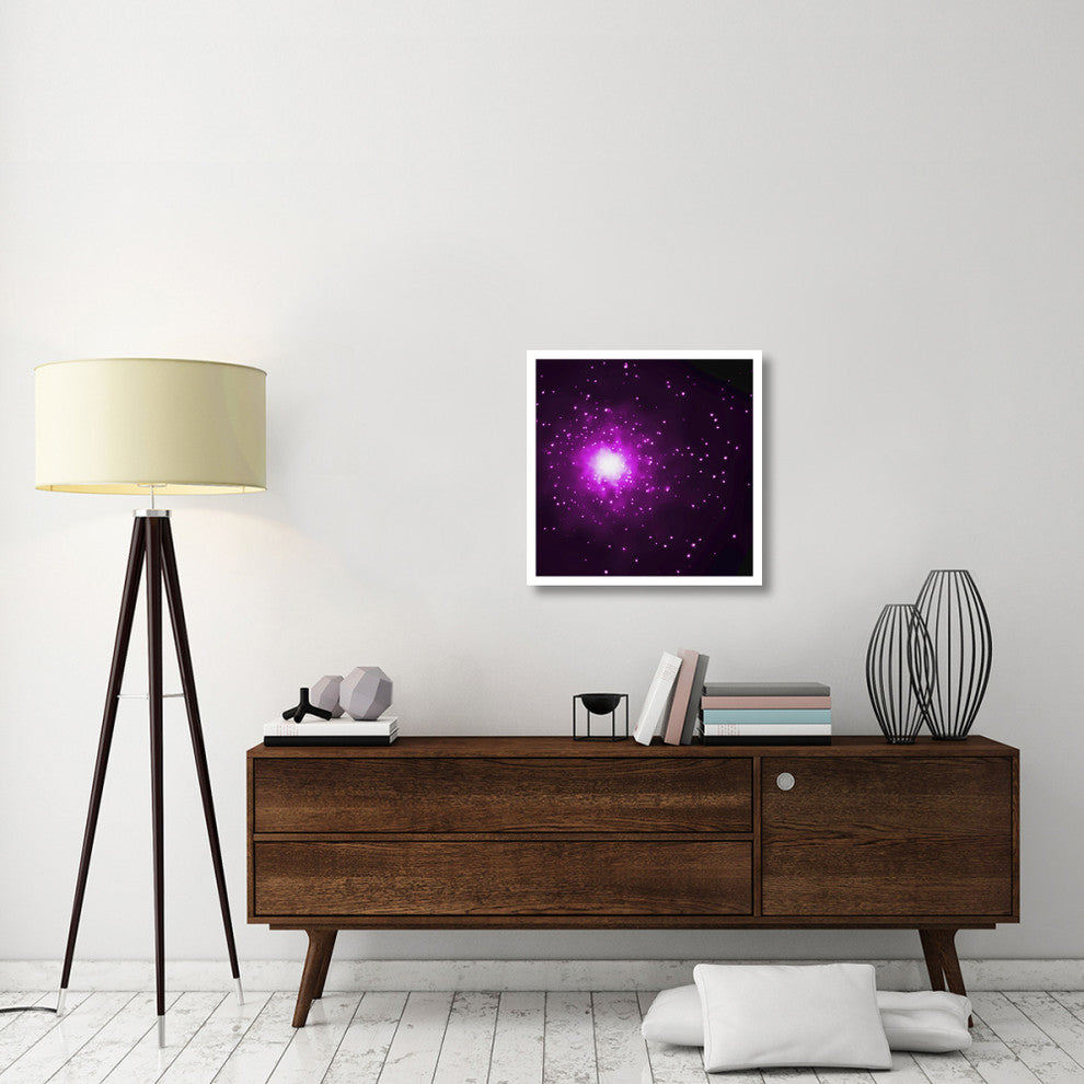"M60 and M60-UCD1 (Chandra's View)" Digital Paper Print by NASA, 26"x26"