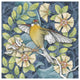 "Arts and Crafts Bird IV" Digital Paper Print by Elyse DeNeige, 38"x38"