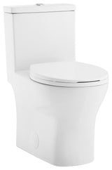 Sublime III One-Piece Toilet Dual Flush, Glossy White