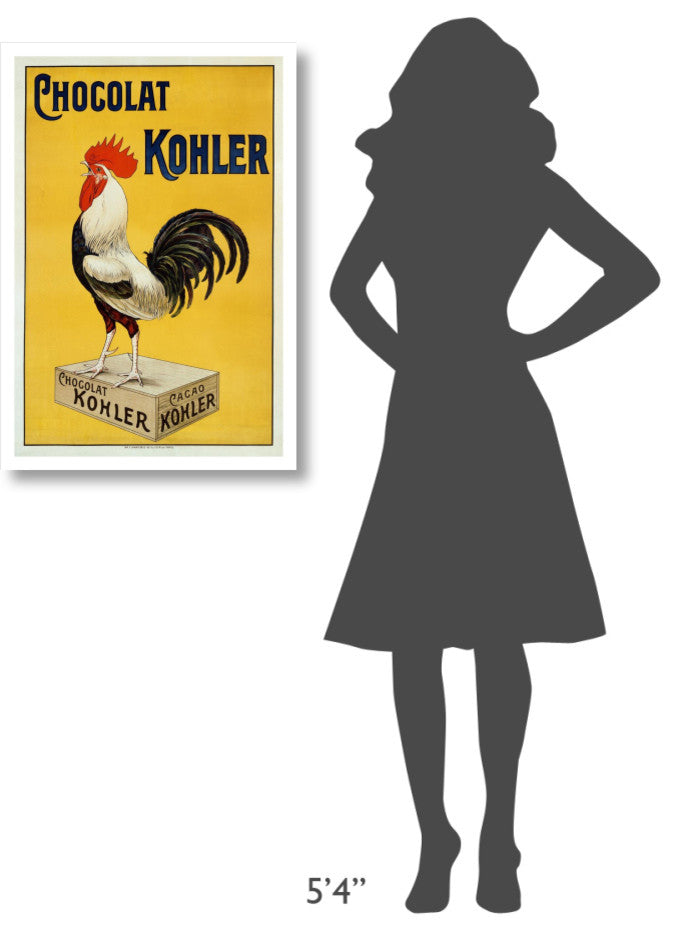 "Chocolat Kohler" Digital Paper Print by Unknown, 22"x32"