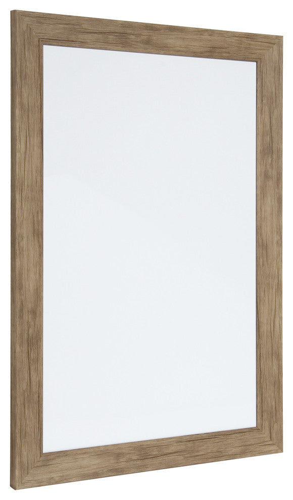 Beatrice Framed Magnetic Dry Erase, Brown, 18x27