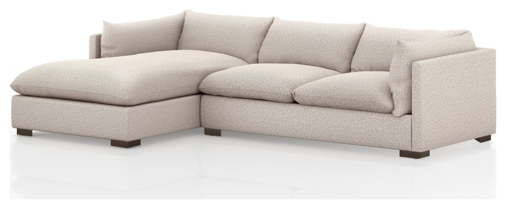 Westwood 2pc Laf Sectional-112''-Pebble