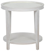 Imperial Side Table, White Wash
