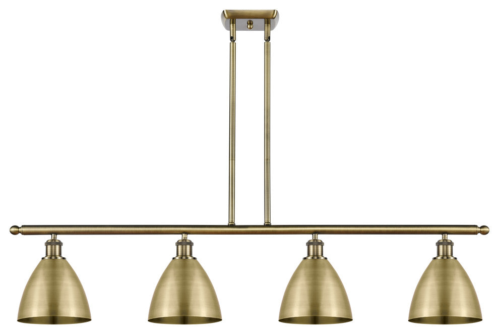Ballston Dome Island Light, Antique Brass, Antique Brass