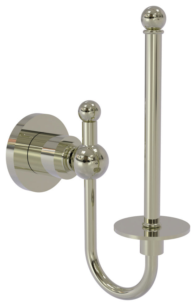 Astor Place Upright Toilet Tissue Holder, Polished Nickel