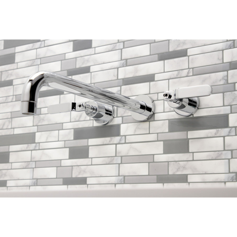 KS8041KL Wall Mount Tub Faucet, Polished Chrome