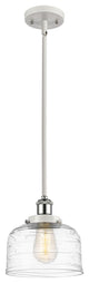 Innovations 916-1S-WPC-G713 1-Light Mini Pendant, White, Polished Chrome