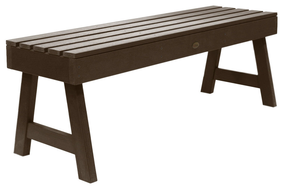 Weatherly Picnic Bench, 4', Weathered Acorn, 4'