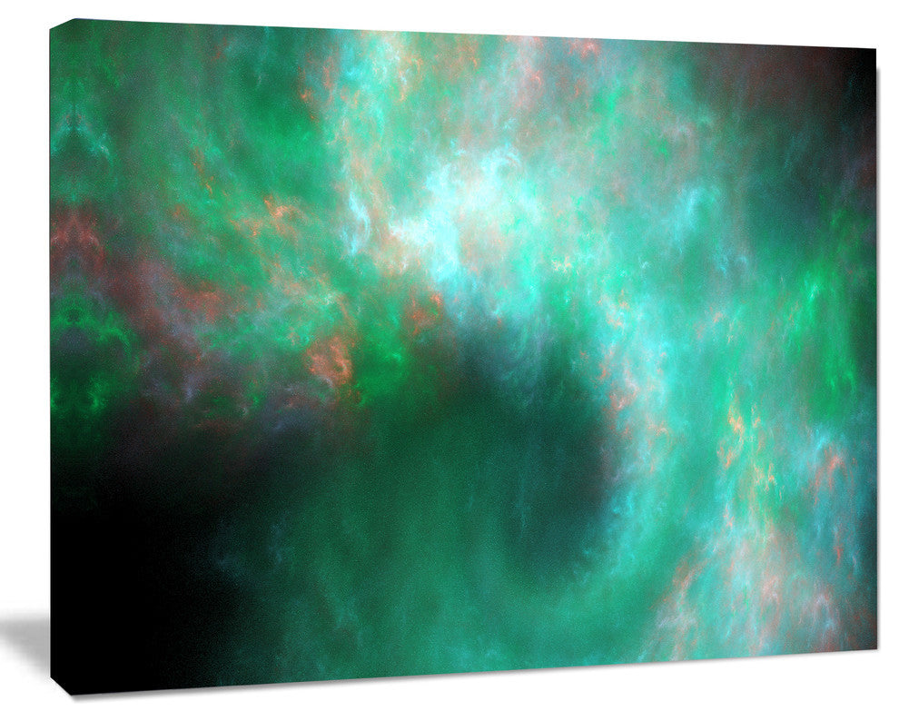 Perfect Clear Blue Starry Sky, Abstract Canvas Art Print, 40x30