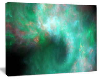 Perfect Clear Blue Starry Sky, Abstract Canvas Art Print, 40x30