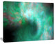 Perfect Clear Blue Starry Sky, Abstract Canvas Art Print, 40x30