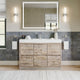 Boutique Bath Vanity, Natural Wood, 48", Single Sink, Freestanding