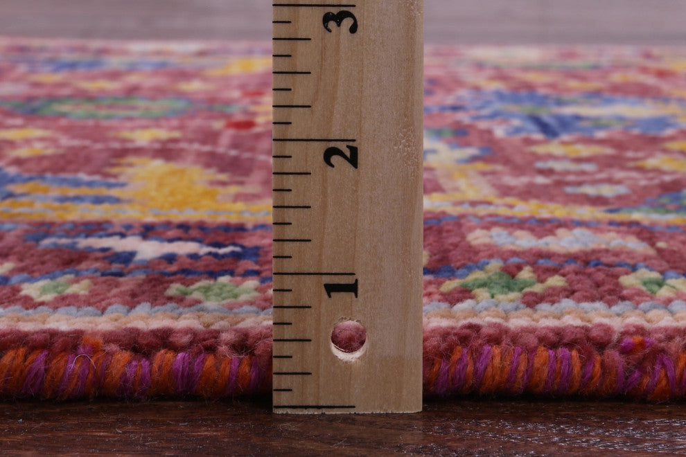 Turkish Oushak Hand Knotted Wool Runner Rug 2' 8" X 12' 6" - Q15907