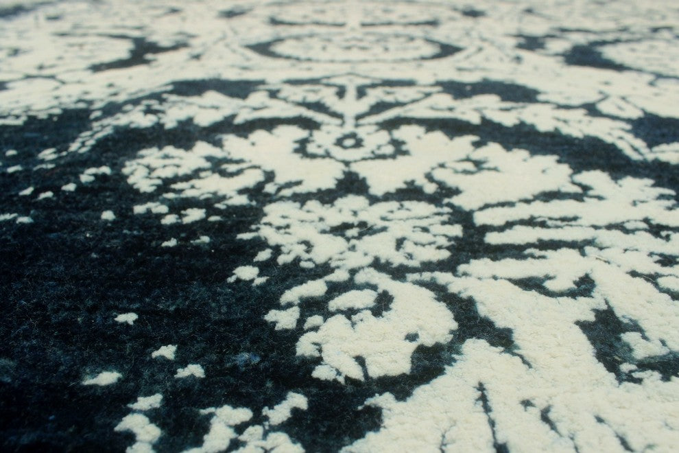 Fine Galaxy Keira Dark Blue Rug 8''11"x11''8"