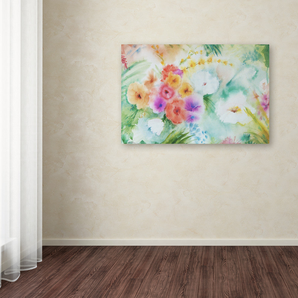 'Napa Garden' Canvas Art by Sheila Golden