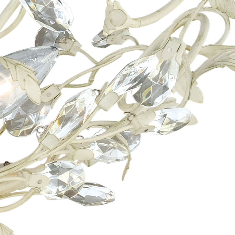 Jardin 19" Semi Flush Ceiling Light French Cream