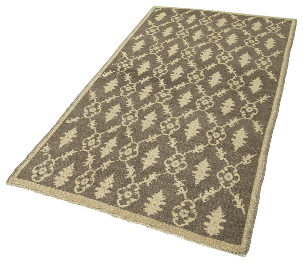 Rug N Carpet - Handwoven Oriental 3' 8'' x 7' 0'' Distressed Wool Rug