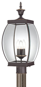 Oasis 3-Light Outdoor Lantern, Medici Bronze