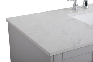 22" Traditional Grey-Light Bathroom Vanity