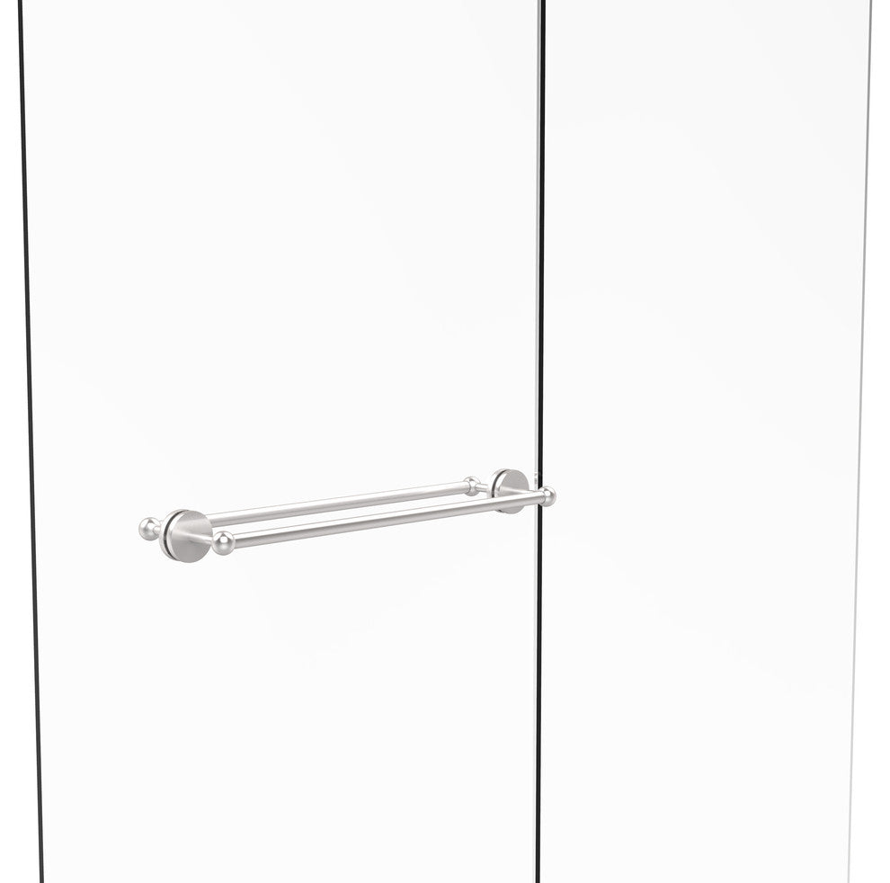 Prestige Skyline 24" Back to Back Shower Door Towel Bar, Satin Chrome